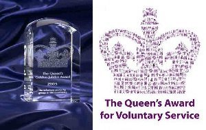 THE QUEEN'S AWARD FOR VOLUNTARY SERVICE